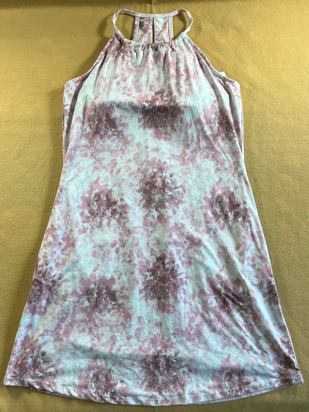 Freedom Trail by Kyodan Girls L Floral Racerback Athletic Dress Pink